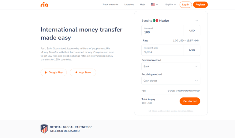 Ria Money Transfer Review 2023: Is it fast, safe, and easy to Use?